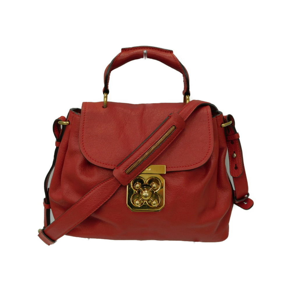 Chloe Elsie Bag Red Handbag Shoulder